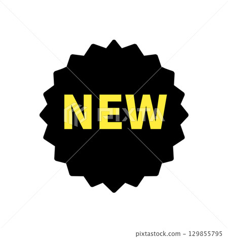 New Arrival Badge Icon (Round) 129855795