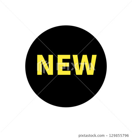 New Arrival Badge Icon (Round) 129855796