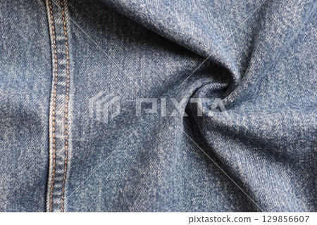 blue denim texture background, jean fashion style 129856607