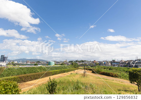 枚方市天野川綠地（步行與健康形象） 129856832