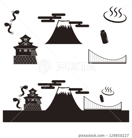 靜岡縣的街道景觀 靜岡縣的街道景觀 129858227