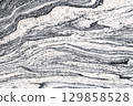 white background with marble pattern on ceramic tiles. Decorative surface 129858528