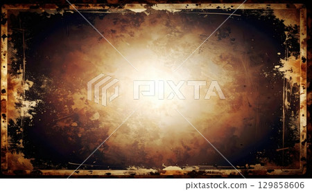 AI Image: Background material of old film images 129858606