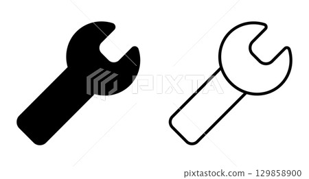 扳手圖示黑色 129858900