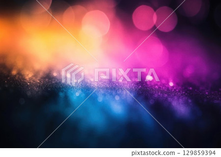 Colorful Glitter Bokeh Background Texture. (1) 129859394