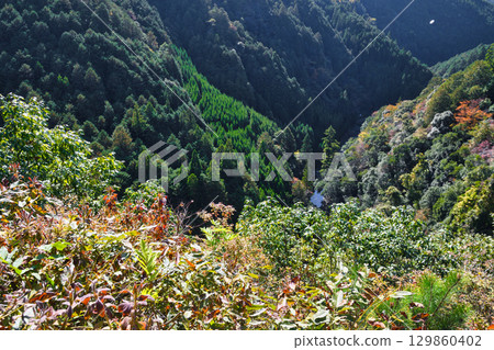 Kyoto Jingoji Temple, Kawarake Throwing, Kinunkei throwing tiles (Ukyo Ward, Kyoto City, Kyoto Prefecture) 129860402