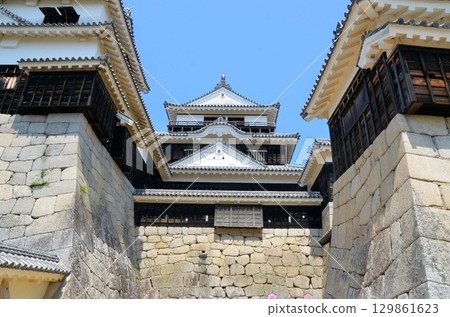 Matsuyama Castle Large castle tower, small castle tower, Ichinomon south tower 129861623