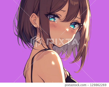 短髮美女起來 短髮美女起來 129862269