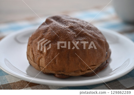 巧克力圓麵包 巧克力圓麵包 129862289