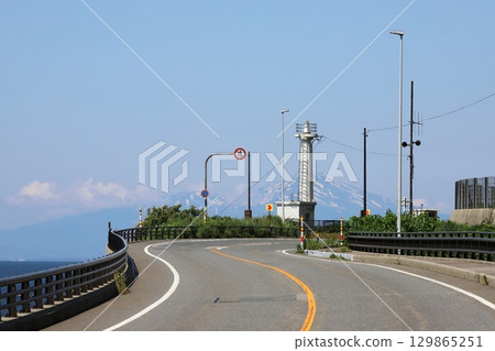 Hatozaki Lighthouse, Tsuruoka, Yamagata 129865251