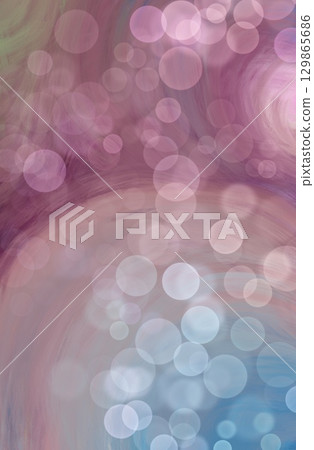 Purple-based hand-painted glitter background 129865686