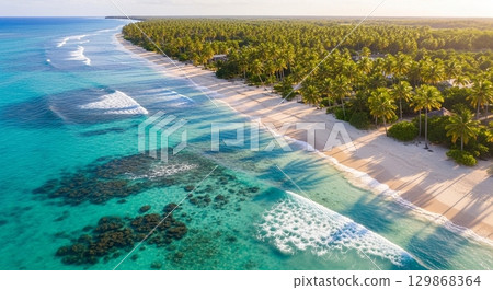 從飛機看到的海 從飛機看到的海 129868364