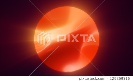 Sci-fi inspired abstract orb pulsing with electric waves and bright luminous trails in a futuristic digital environment Sci-fi inspired abstract orb pulsing with electric waves and bright luminous trails in a futuristic digital environment 129869516