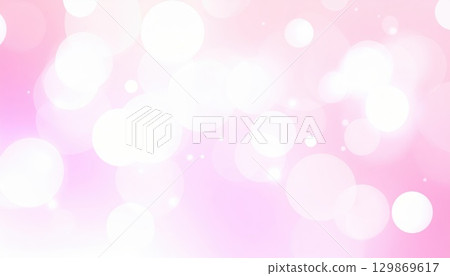 《AI圖像》粉紅閃耀背景素材 129869617