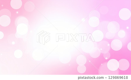 《AI Image》Pink sparkling background material 《AI Image》Pink sparkling background material 129869618