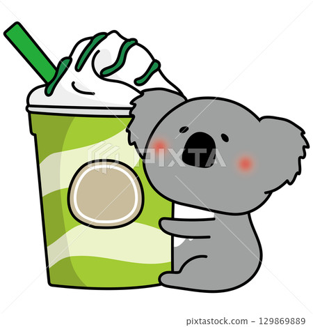 Big frappe and koala 129869889