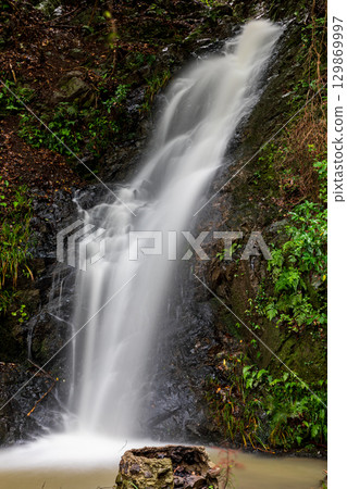 Kajishima, Morimachi, Shuchi District, Shizuoka Prefecture: Mountain village scenery 129869997