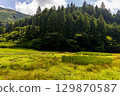 靜岡縣週知郡森町梶島：山村風景 129870587
