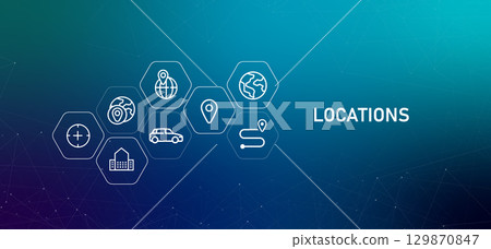 Our Locations header image outline icons related to geography navigation and travel to show office addresses store locations or global presence Our Locations header image outline icons related to geography navigation and travel to show office addresses store locations or global presence 129870847