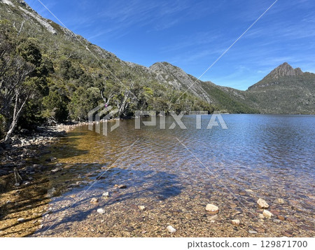 Dove Lake, Cradle Mountain National Park, Tasmania, Australia Dove Lake, Cradle Mountain National Park, Tasmania, Australia 129871700