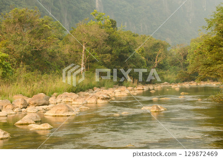 Chay River in Mooc Spring. 129872469