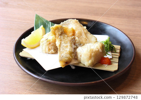 Fried flounder Fried flounder 129872748