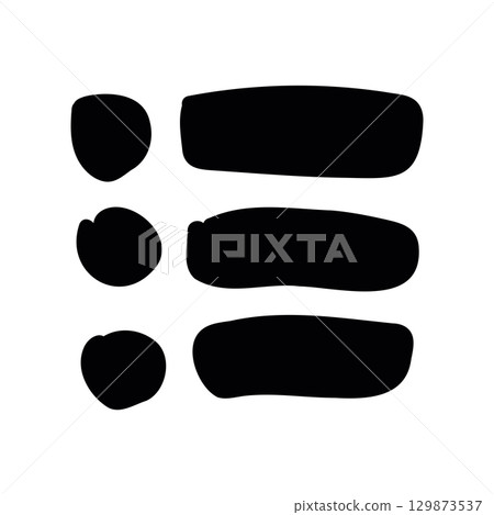 Simple black vector icon with a theme menu button Simple black vector icon with a theme menu button 129873537