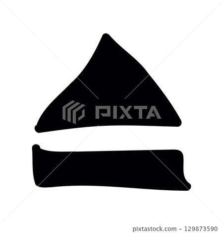 Simple black vector icon with a theme disk loading button Simple black vector icon with a theme disk loading button 129873590