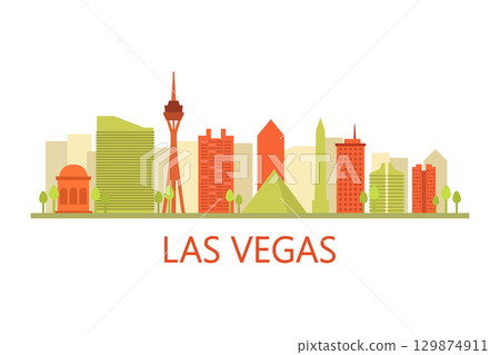 Las Vegas Skyline 129874911