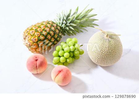 各種夏季水果 129878690