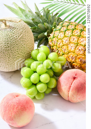 Various summer fruits Various summer fruits 129878692