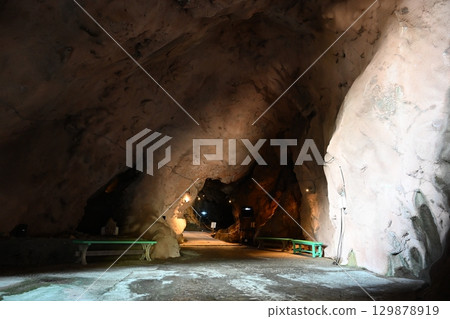 Ageshima Cave, Senkaku Bay, Sado Island Ageshima Cave, Senkaku Bay, Sado Island 129878919