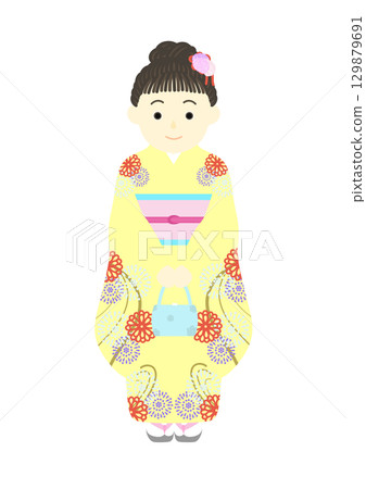 Shichi-Go-San _ Girl in kimono Shichi-Go-San _ Girl in kimono 129879691