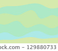 多彩的波浪圖案 129880733