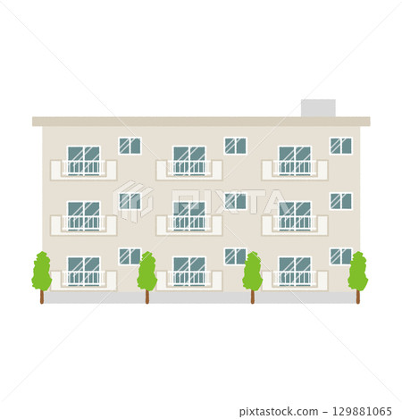 housing complex housing complex 129881065
