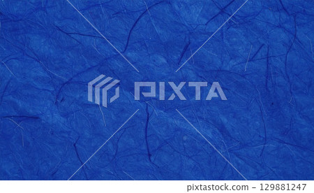 AI Image: Blue Japanese paper background material 129881247