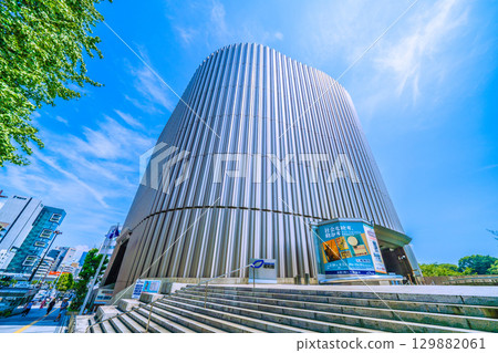 Tokyo cityscape in Japan, including Kudanshita Station and Showakan Museum... We must not forget that tragedy = August 21st 129882061