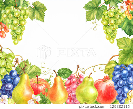 Fruit frame 129882115