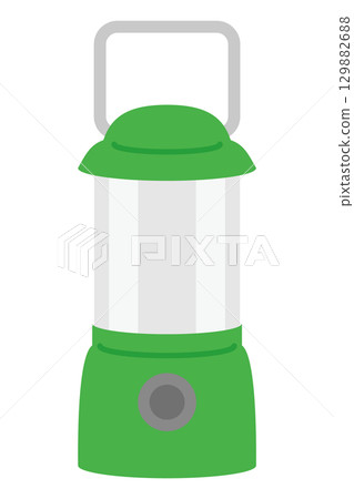 Flashlight disaster prevention illustration 129882688