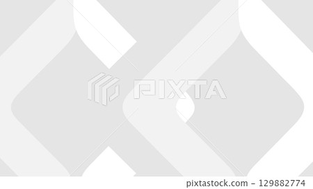 Gray and white geometric background design 129882774