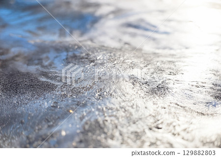 AI-generated image texture silver background 129882803