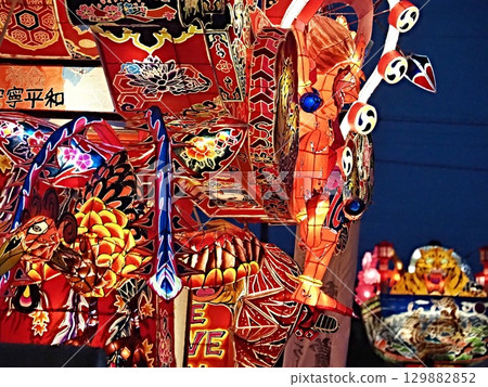 莊川觀光節的場景 莊川觀光節的場景 129882852