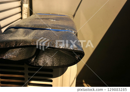 空調室外機隔熱板DIY 空調室外機隔熱板DIY 129883285