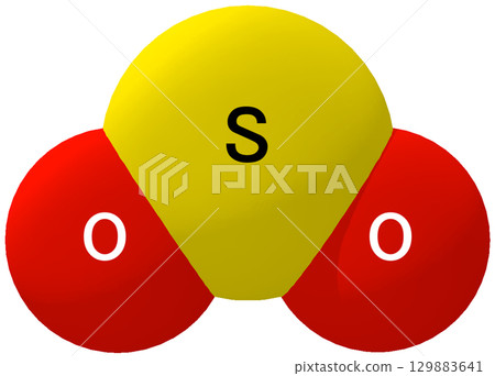 Sulfur dioxide 129883641