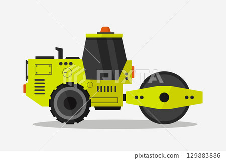 Road roller 129883886