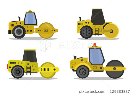 Road roller Road roller 129883887