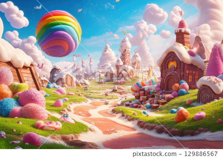 A colorful 129886567