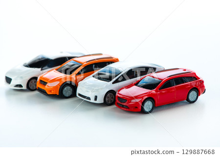 Image of buying and selling a car Image of buying and selling a car 129887668