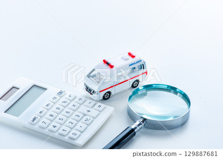 疾病、住院和緊急醫療護理影像 129887681