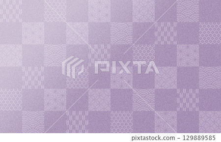 Respect for the Aged Day purple Japanese pattern luxury checkered background Respect for the Aged Day purple Japanese pattern luxury checkered background 129889585